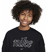 Nike Sportswear Club Jr - Sweatshirt - Mädchen, Black