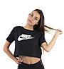 Nike Sportswear Essential Women's Cropped - T-Shirt - Damen, Black