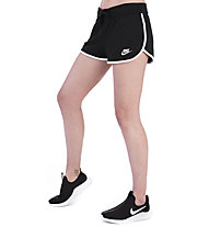 Nike Sportswear Heritage Fleece - pantaloni corti fitness - donna, Black