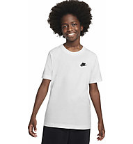 Nike Sportswear Jr - T-Shirt - Jungs, White