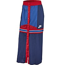 Nike Sportswear Skirt Mid - Rock - Damen, Light Blue/Red
