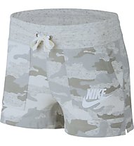 Nike Vintage Camo - kurze Fitnesshose - Damen, Grey