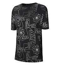 Nike NSW W's - T-Shirt - Damen, Black/Silver