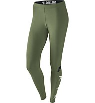 Nike Sportwear Leggings - pantaloni fitness - donna, Dark Green