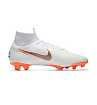 Nike Superfly 6 Elite FG - scarpe da calcio per terreni compatti, White