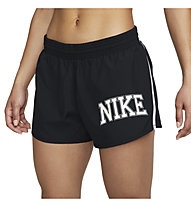 Nike Swoosh Dri-FIT - pantaloni corti running - donna, Black