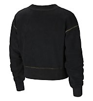 Nike Therma Icon Clash W's LS Training - Pullover - Damen, Black/Golden
