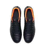 Nike Tiempo Legend 7 Club FG - Fußballschuh kompakte Rasenplätze, Black/Orange