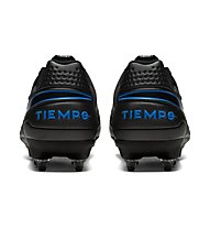Nike Tiempo Legend 8 Academy SG-PRO Anti-Clog - scarpe da calcio terreni morbidi, Black/Blue