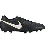 Nike Tiempo Rio IV FG - scarpe da calcio per terreni compatti, Black