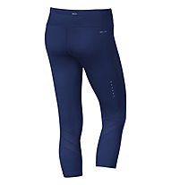 Nike Crop Epic Cool tight running 3/4 donna, Blue