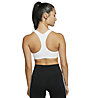 Nike W Medium Support - reggiseno sportivo - donna, White