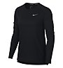 Nike Breathe Tailwind TOP - Runningshirt Langarm - Damen, Black
