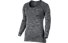Nike Dri-FIT Knit - maglia running - donna, Black