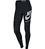 Nike Women International Legging Pantaloni lunghi fitness donna, Black