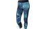 Nike Pro Hypercool Capri - pantaloni fitness - donna, Light Blue/Black