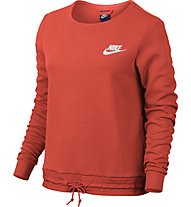 Nike Advance 15 Crew - maglia a manica lunga - donna, Orange