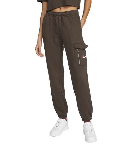 Nike W Nsw Bb Cargo Loose Prnt pantaloni fitness donna