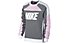 Nike Sportswear Fleece Crew - Sweatshirt - Damen, Grey/Pink