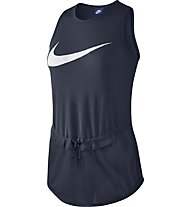 Nike Sportswear Mesh - Top fitness - donna, Blue