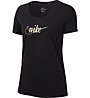 Nike Sportswear Glitter 1 Tee - T-Shirt - Damen, Black