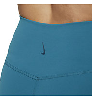 Nike Yoga Luxe Infinalon 7/8 - panatloni lunghi fitness - donna, Blue