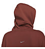 Nike Yoga Luxe WCropped - felpa con cappuccio - donna, Brown