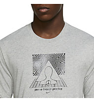 Nike Yoga Men's Graphic - T-Shirt - Herren, Grey