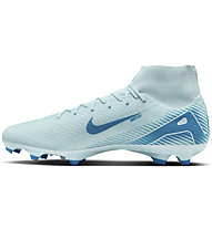 Nike Zoom Mercurial Superfly 10 Academy FG/MG - scarpe da calcio multisuperfici - uomo, Light Blue/Blue