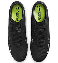Nike Zoom Mercurial Vapor 15 Academy MG - Fußballschuh Multiground, Black/Light Green