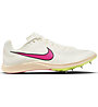 Nike Zoom Rival Distance - scarpe running performanti - donna, White/Violet/Light Green