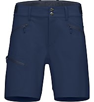 Norrona Falketind Flex1 Shorts - pantaloni corti trekking - donna, Dark Blue