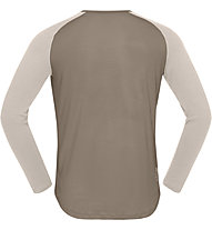 Norrona Femund pureUll Ms - maglia a maniche lunghe - uomo, Brown