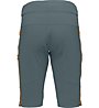 Norrona fjørå flex1 heavy duty - pantaloncini ciclismo - uomo, Green/Orange