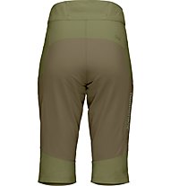 Norrona Fjora Flex 1 - pantaloni corti trekking - donna, Green/Dark Green