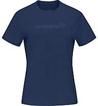 Norrona Norrøna tech - t-shirt - donna, Dark Blue