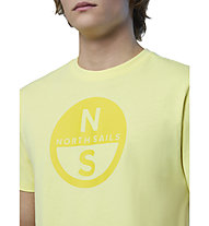 North Sails SS W/Graphic - T-shirt - uomo, Yellow