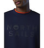 North Sails Crewneck W/Logo - felpa - uomo, Dark Blue