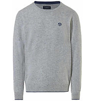North Sails Knitwear M - Pullover - Herren, Light Grey