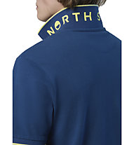 North Sails SS W/Graphic - Poloshirt - Herren, Blue