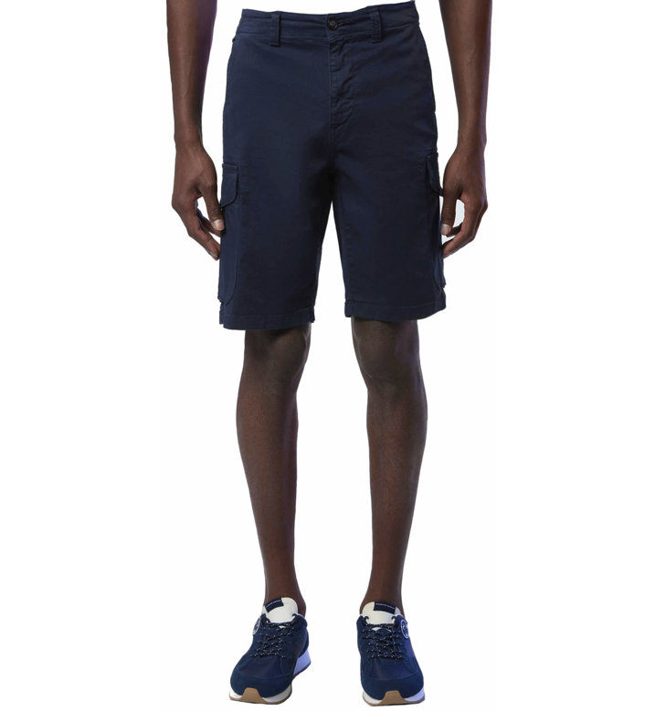 Pantaloncini Uomo In Cotone – Bermuda Estivi Casual Con Tasche, Vestibilità Regolare, Colori Uniti Los Angeles