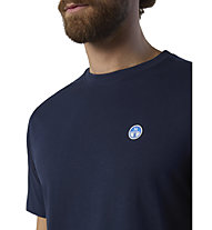 North Sails SS W/Logo - T-Shirt - Herren, Dark Blue