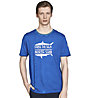 North Sails SS W/Graphic - T-Shirt - uomo, Light Blue