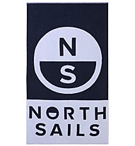 North Sails Strandhandtuch, Black/White