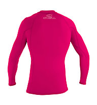 O'Neill Basic Skins L/S Rash Guard - Kompressionsshirts - Mädchen, Pink