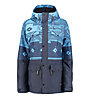 O'Neill Giacca snowboard Cluster Jacket, Blue AOP