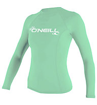 O'Neill Kid Basic Skins L/S Rash Guard - maglia a compressione - bambino, Light Green