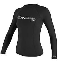 O'Neill Women's Basic L/S Rash Guard - Kompressionsshirt - Damen , Black