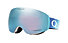 Oakley Filght Deck XM Mikaela Shiffrin Signature Aurora Blue - maschera sci - donna, Light Blue/White