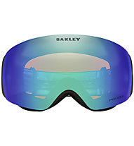 Oakley Flight Deck M - maschera da sci, Black/Blue